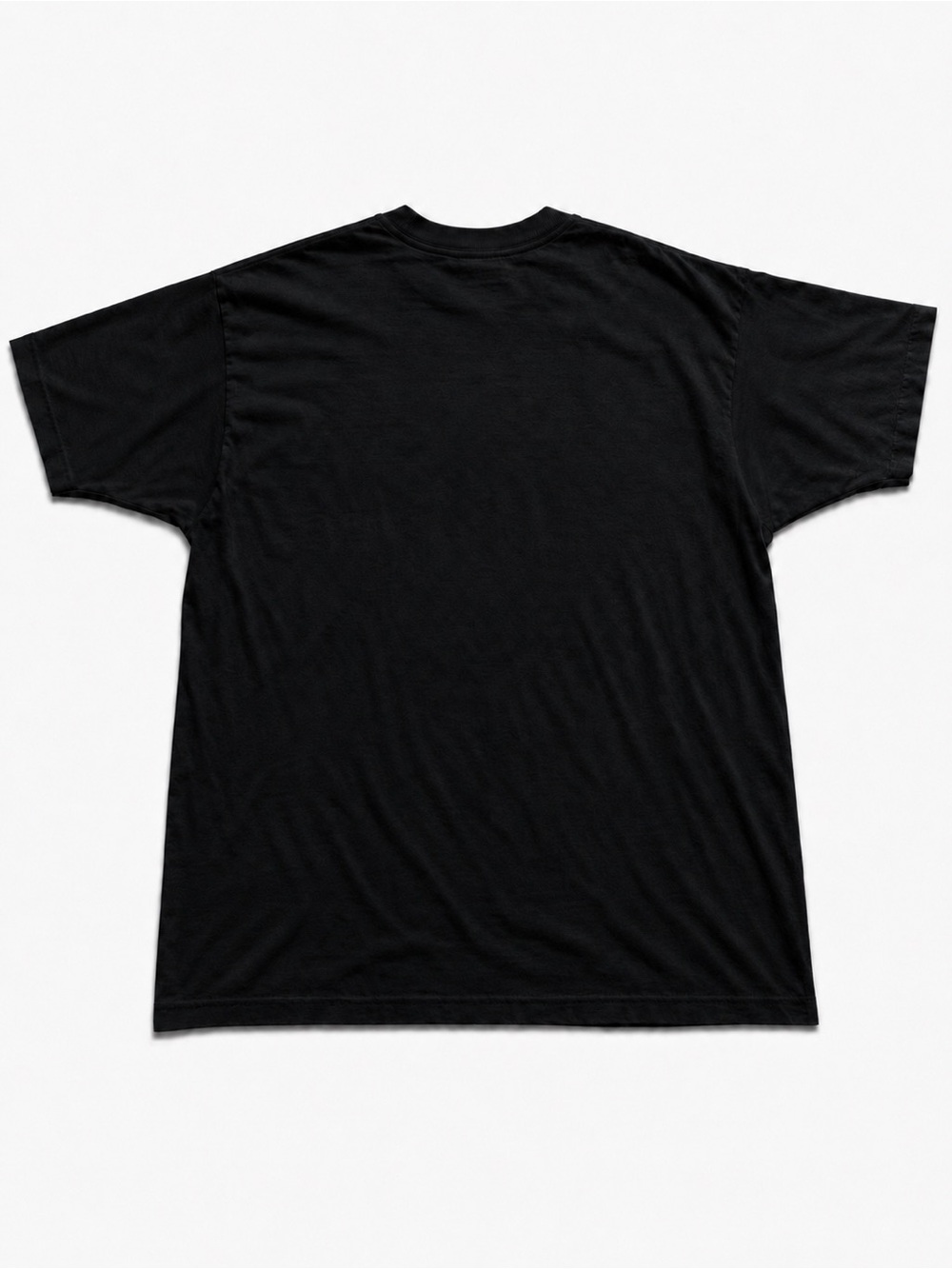 Black Radiohead Short Sleeve Tee with Distressed White Block Lettering T-shirt - Picture 4 of 5
